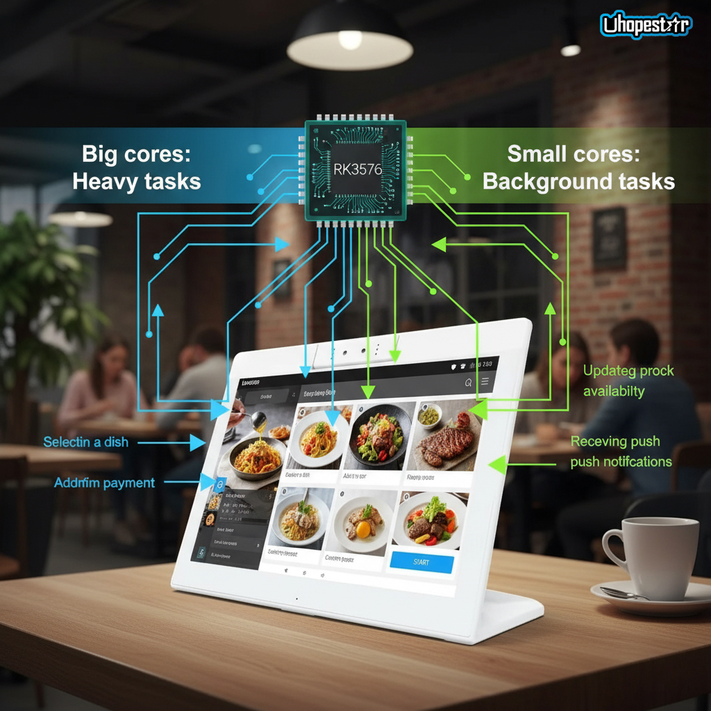 شريحة Rockchip RK3576 الموضحة: وحدة SoC متوازنة للذكاء الاصطناعي على الحافة لأجهزة أندرويد التجارية القابلة للتوسيع