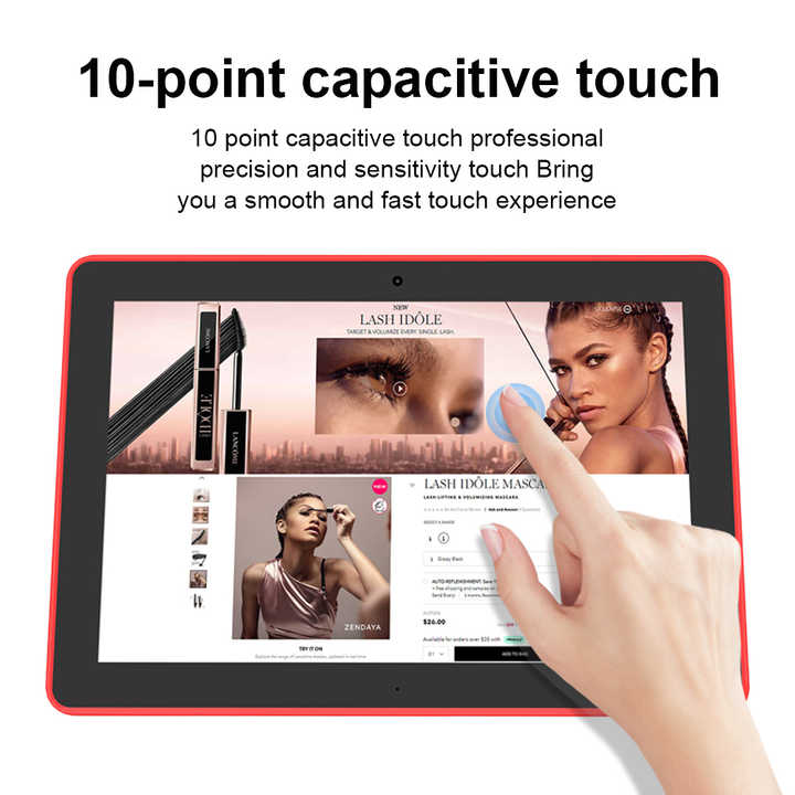 101 inch horizontal android restaurant ordering tablet for self service  digital dining-6