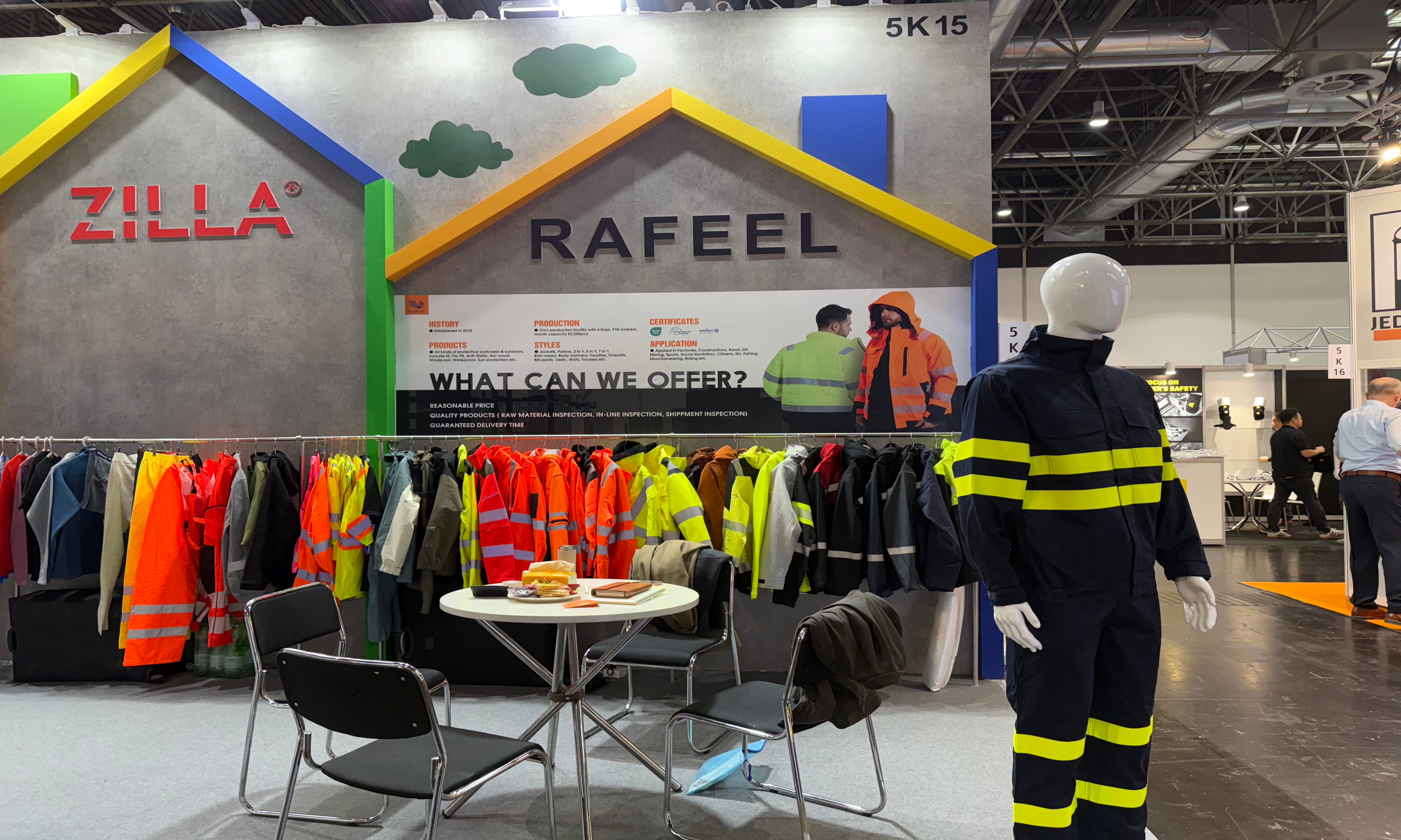 Rafeel Safety predstavlja radnu odjeću visokih performansi na međunarodnoj trgovinskoj izložbi A+A 2025
