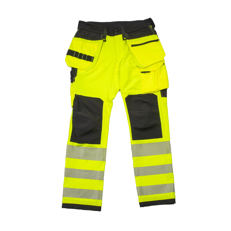 Hi Vis Stretch Broek voor Bouw