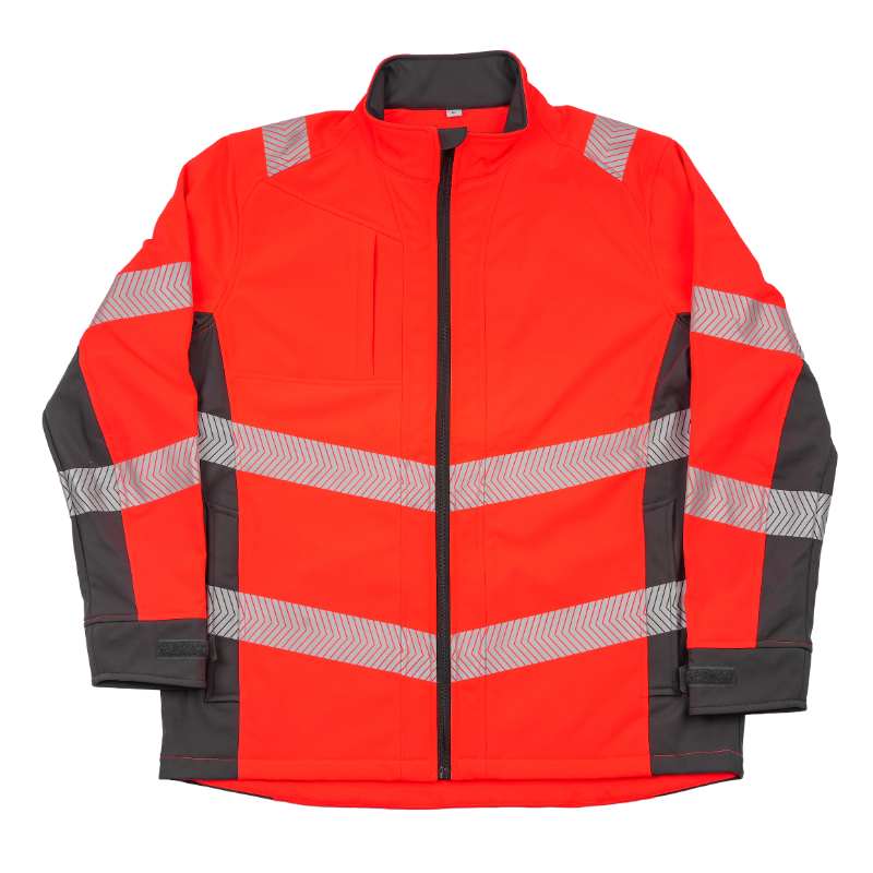 Hi vis softshell jack