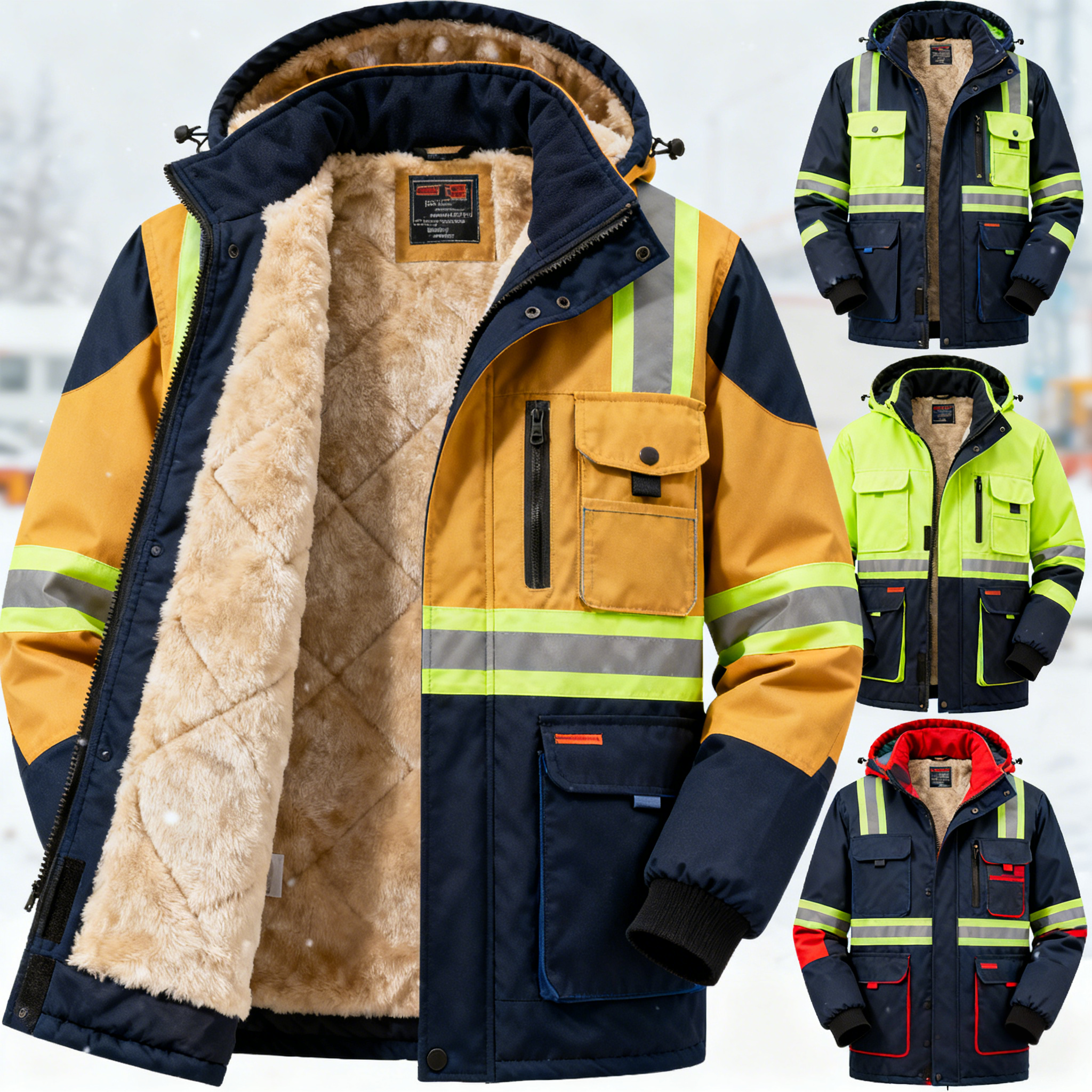 Welke onderlagen werken het beste met een geïsoleerde winterwerkjas?