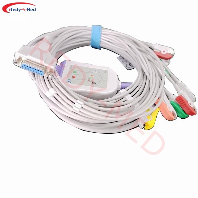Compatible With Dixtal EP-3 EP-12 10 Lead/12 Lead EKG Cable