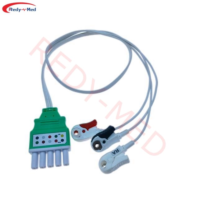 Compatible With Draeger Siemens 3Lead 5 Lead Disposable ECG Leadwire