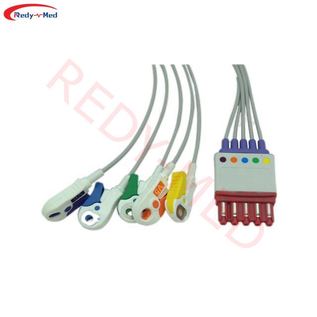 Compatible With Philips 5 Lead ECG Leadwire,M1602A | ECG Leadwire