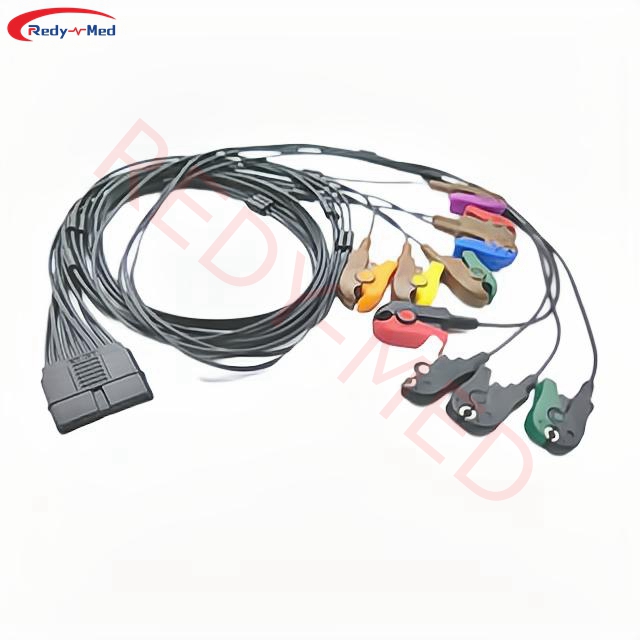Compatible With Schiller CS104 MS-12 10 Leas Holter Cable