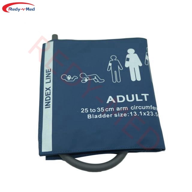 Adult Single Tube Blood Pressure Cuff,Adult Reusable NIBP Cuff