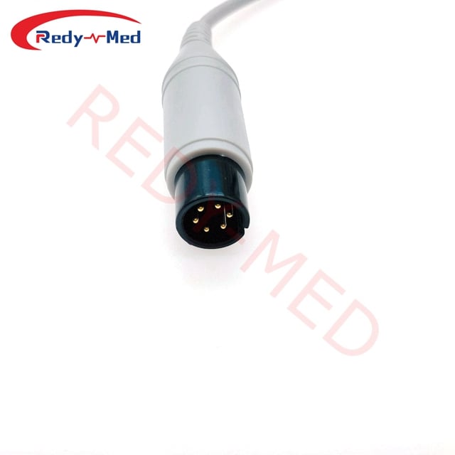 Compatible With AAMI 6P To Din ECG Trunk Cable