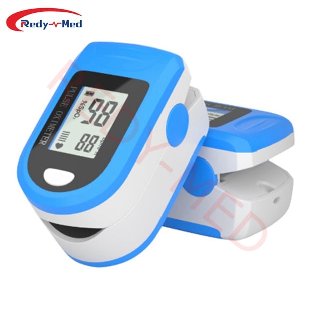 Fingertip Pulse Oximeter,Finger-tip pulse oximeter, with pulse oximeter and perfusion index, portable blood oxygen saturation monitor, heart rate and blood oxygen saturation measurement.