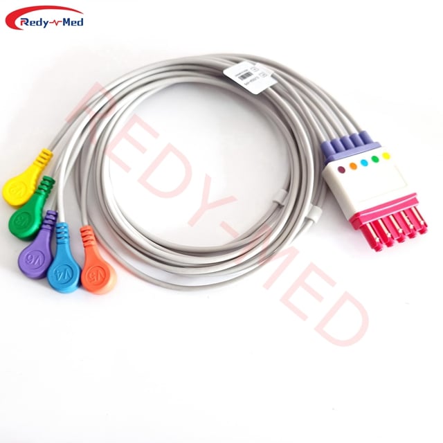 Compatible With Philips 5 Lead ECG Leadwire,M1602A