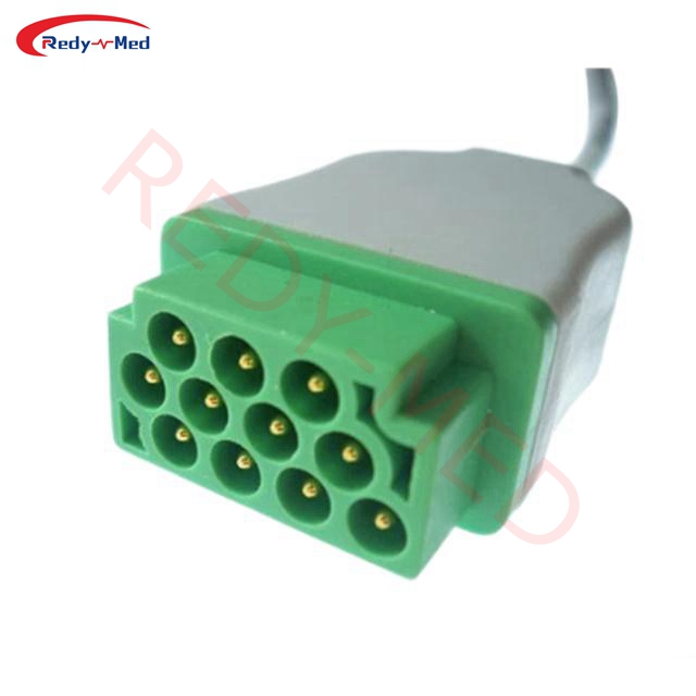Compatible With GE GE Marquette 3 Lead 5 Lead ECG Trunk Cable - 164L0025