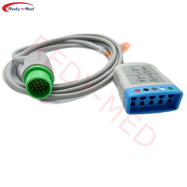 متوافق مع كابل جذع ECG Ultraview Spacelabs 90369،700-0008-06 | كابل جذع ...