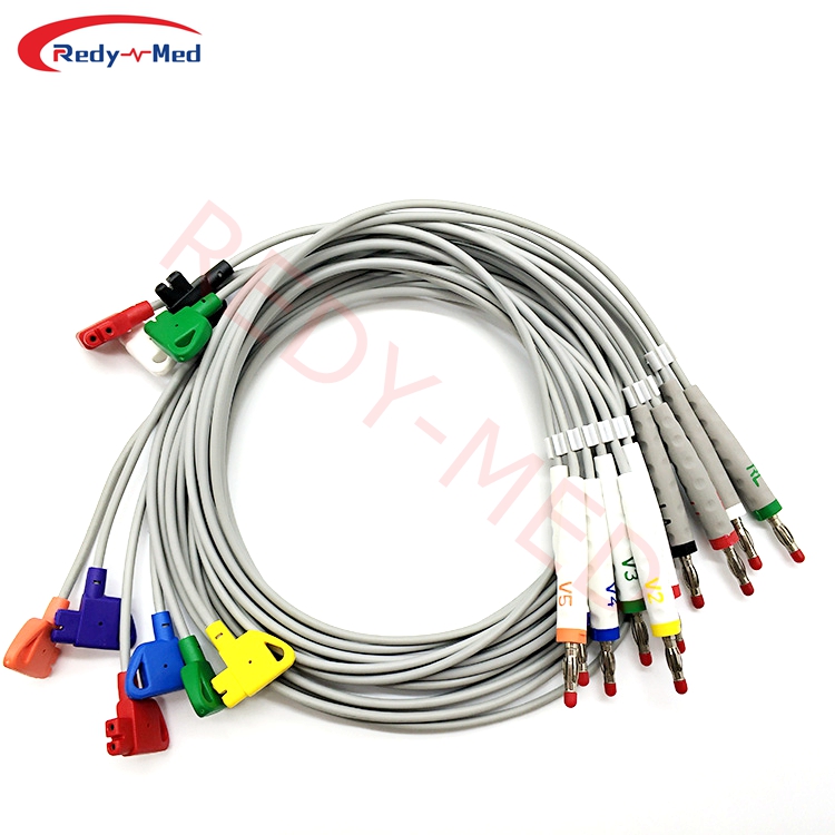 Compatible With Philips 10 Lead EKG Leadwire,989803129161, M1713B, M1702A