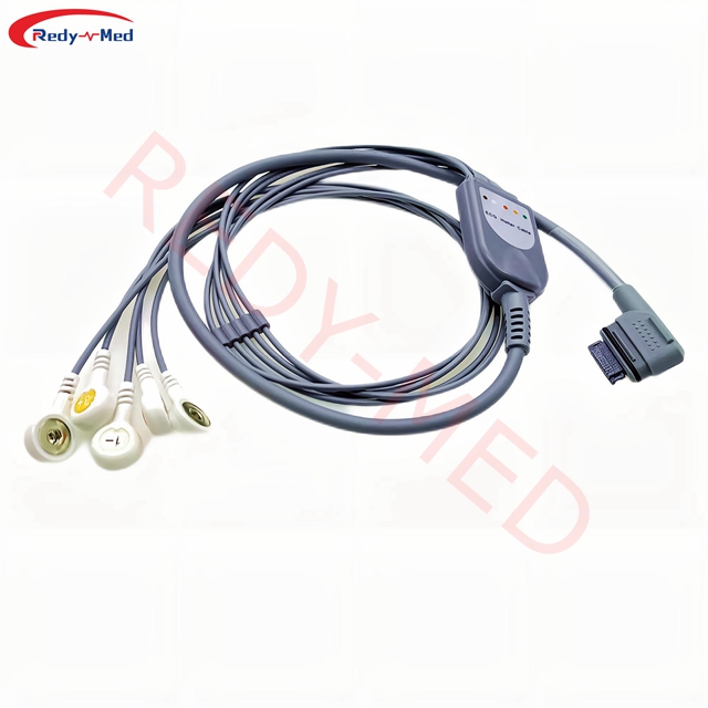Compatible With BI9900 BI9800 BI9000 5 Lead 7 Lead 10 Lead Holter Cable