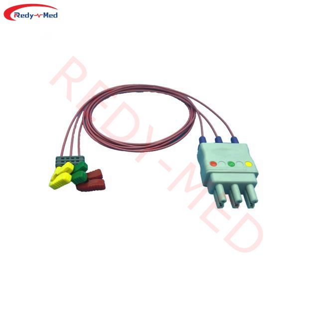 Compatible With Philips IntelliVue MX800, M3001A, M3921A, M3923A, M3925A, M3927A, M3929A Neonate Clip ECG Leadwire