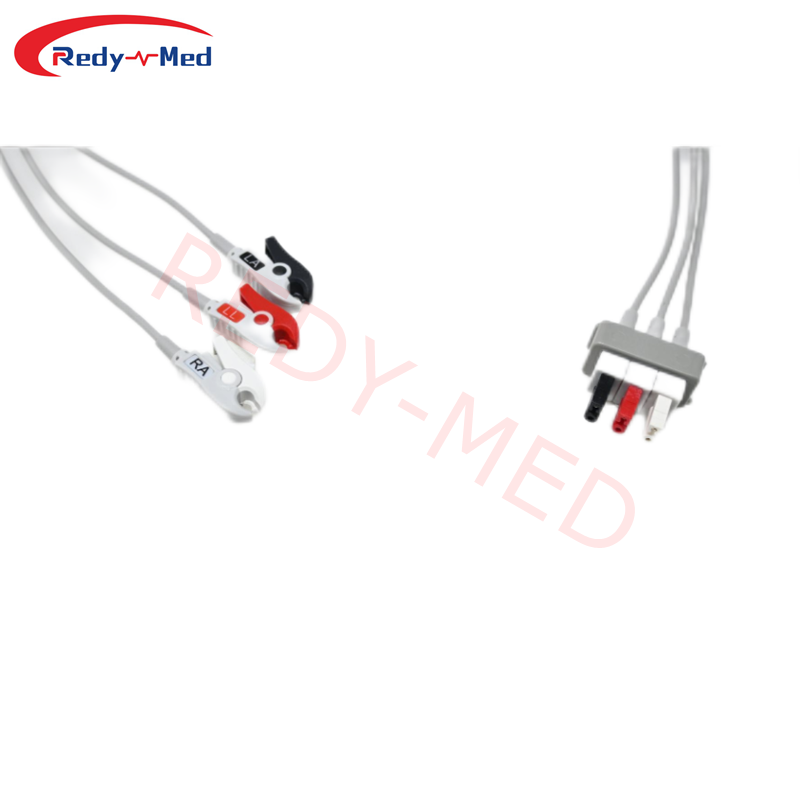 Compatible With Philips IntelliVue MX800, M3001A, M3921A, M3923A, M3925A, M3927A, M3929A ECG Leadwire