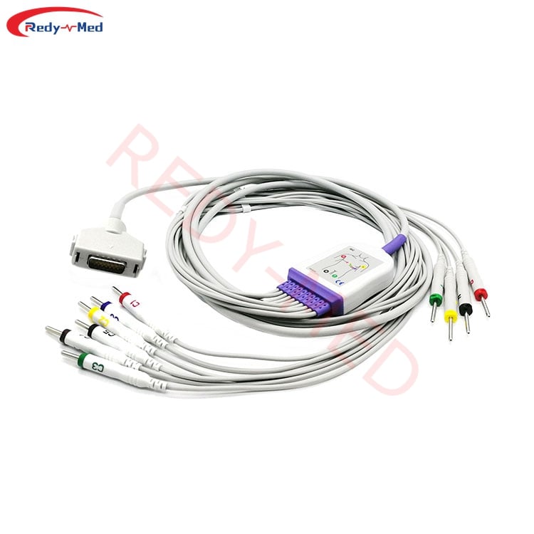 Compatible With Fukuda Denshi CardiMax FX-7202 FX-7402 FX 3010 10 Lead EKG Cable
