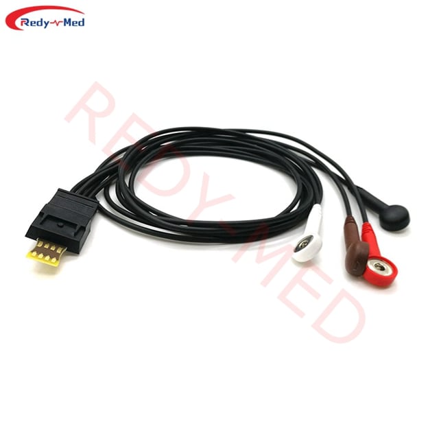 Compatible With Schiller MT-101/MT-200 4 Lead Holter Cable