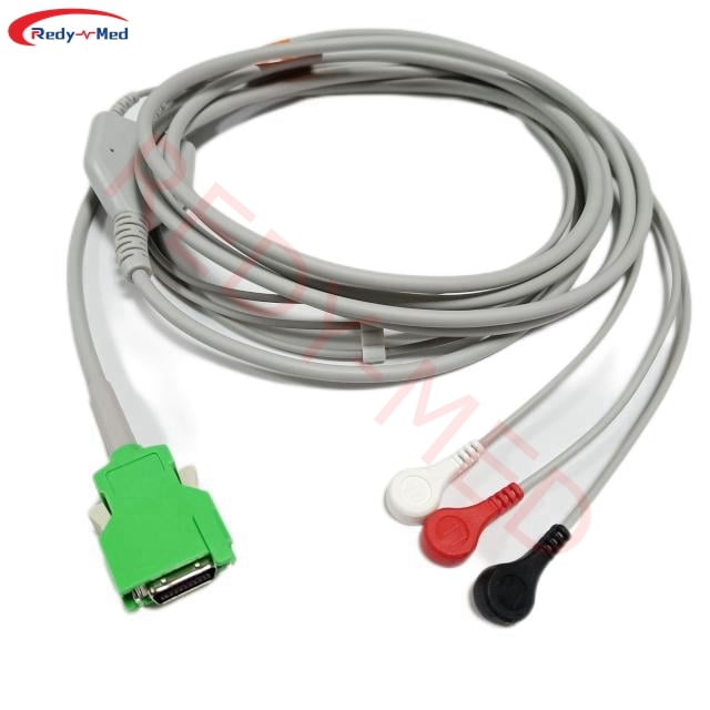 Compatible With Nihon Kohden Life Scope OPV-1500, Life Scope N OPV-1500K One-Piece ECG Cable