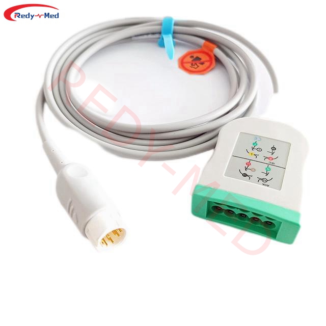 Compatible With Philips EKG Trunk Cable, M1663A,10 Lead EKG Trunk Cable
