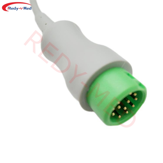 Compatible With Mindray BeneView T5,iMEC 15 12P ECG Trunk Cable