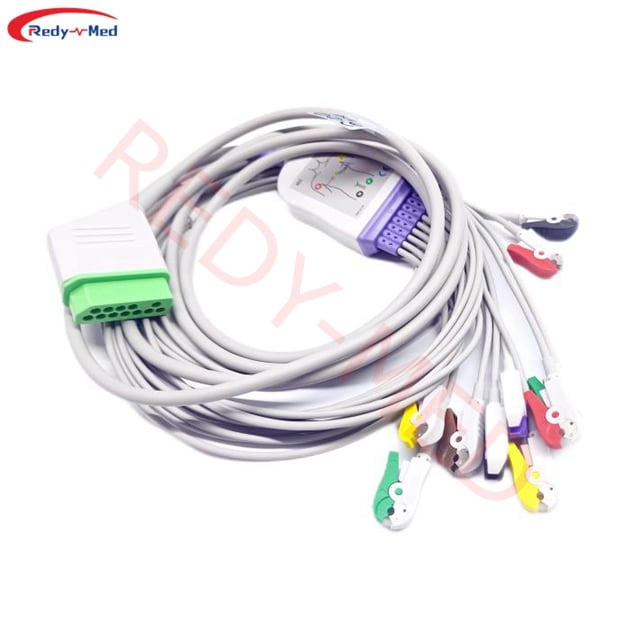 Compatible With Nihon Kohden BJ-900P 10 Lead EKG Cable