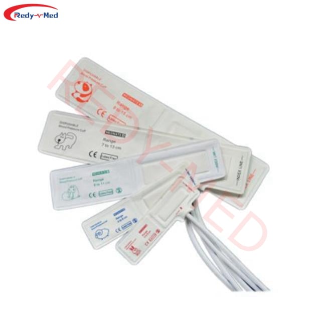 Veterinary Animal Disposable Single Tube NIBP CUFF,Veterinary Disposable Blood Pressure Cuff