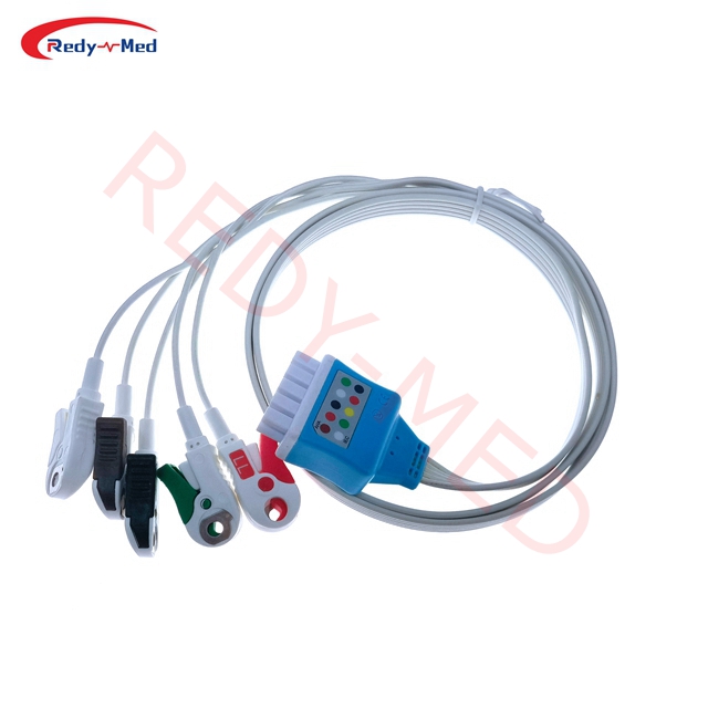 Compatible With GE Marquette 3 Lead 5 Lead Disposable ECG Leadwire