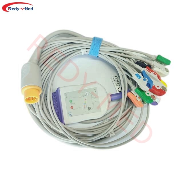 Compatible With Dixtal EP-12 10 Lead EKG Cable
