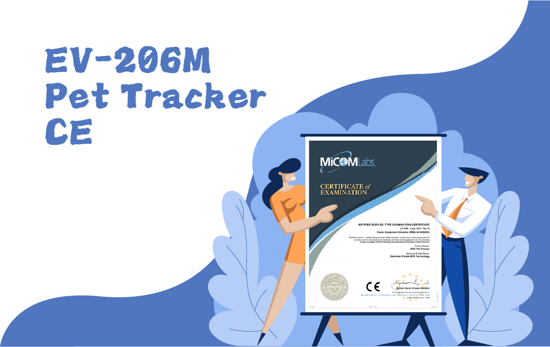 Eview’s EV-206M Cat Tracker Receives CE Certification, Expanding International Market Reach