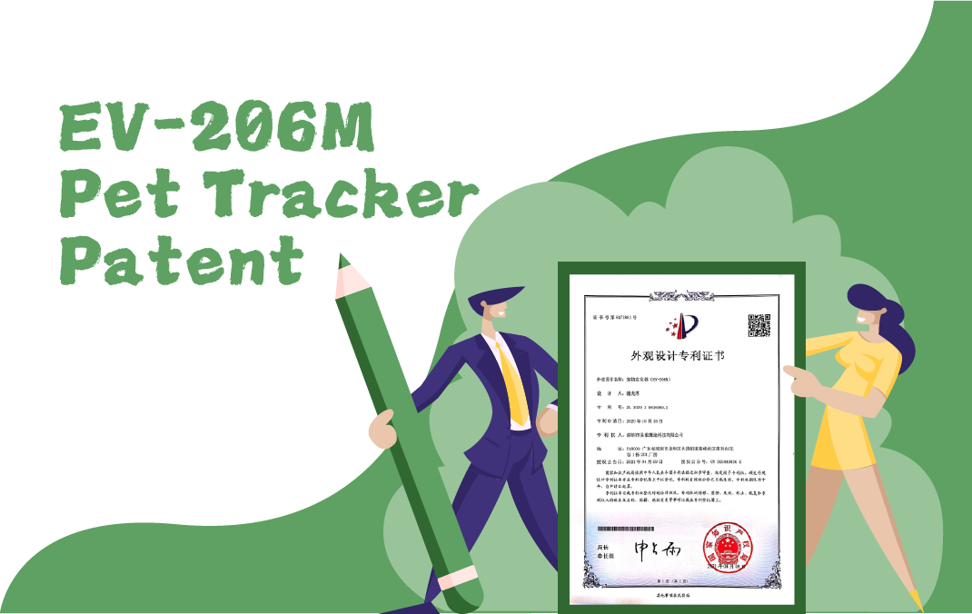 Eview’s EV-206M Cat Tracker Secures Design Patent, Highlighting Innovative Product Design