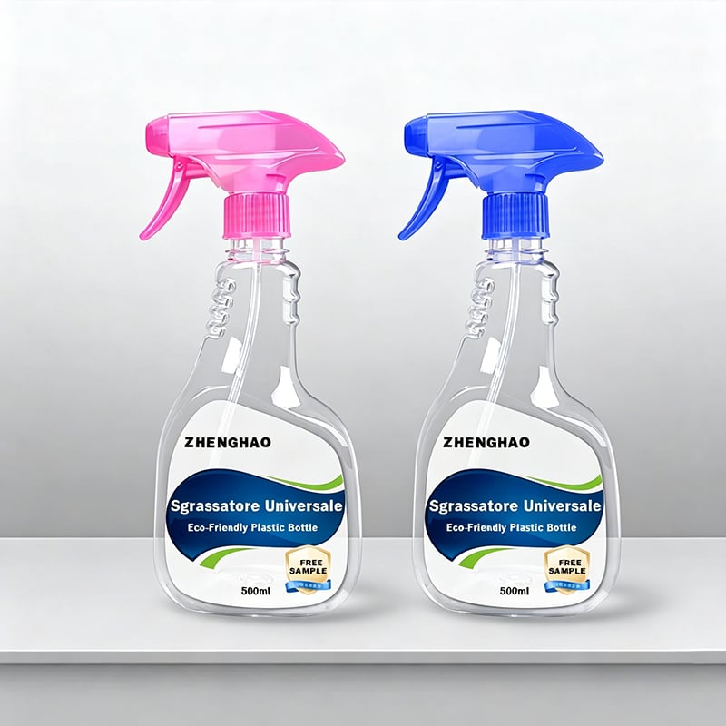 Custom 16 oz spray bottle for cleaning plastic Packaging