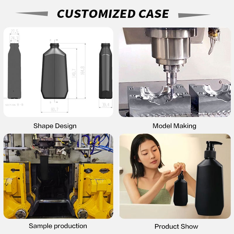 How are HDPE bottles produced?