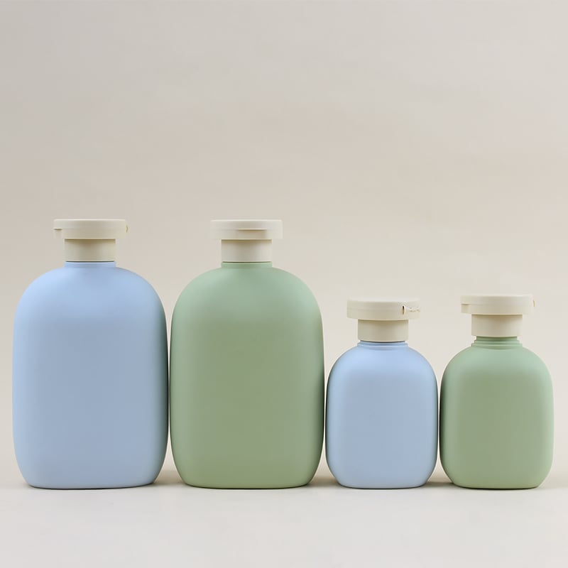 Custom 100ml 250ml Wheat Straw Shampoo and Conditioner Lotion Bottle 