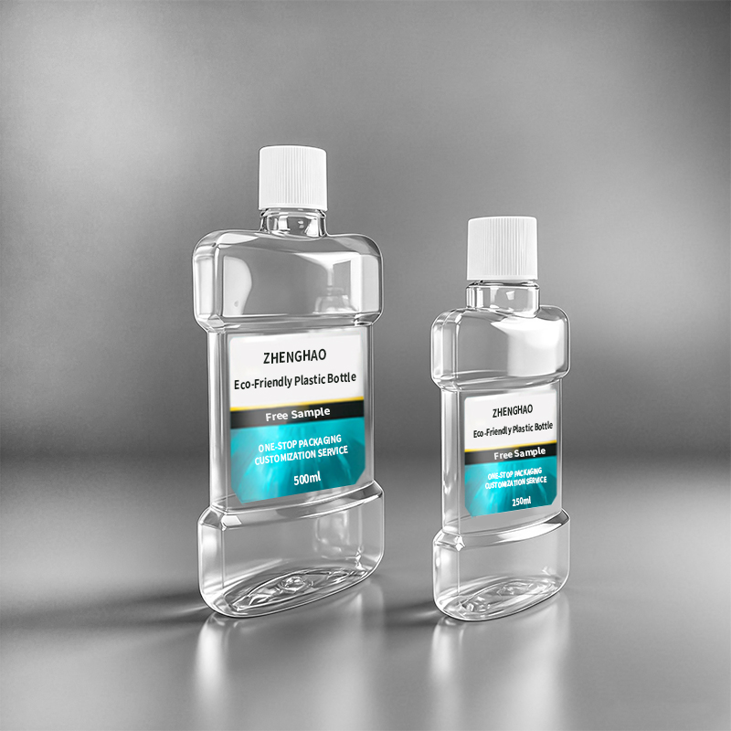 Clear Mouthwash Bottle-MB009