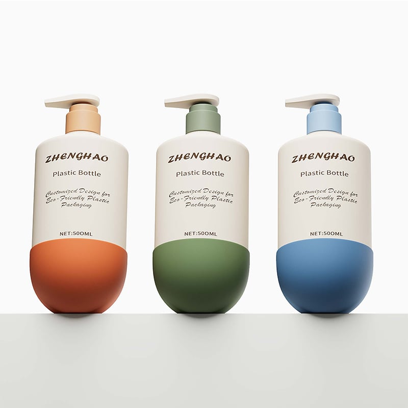 Pump Bottles for Shampoo and Conditioner Plastic Packaging-MB025