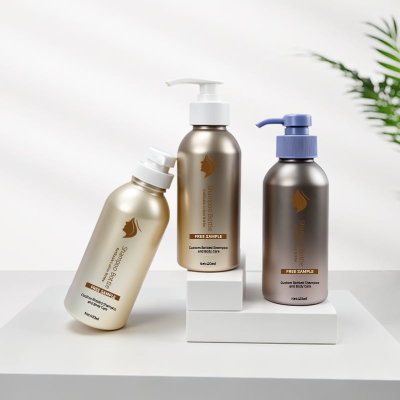Shampoo Dispenser Bottles for Personal Care Plastic Packaging