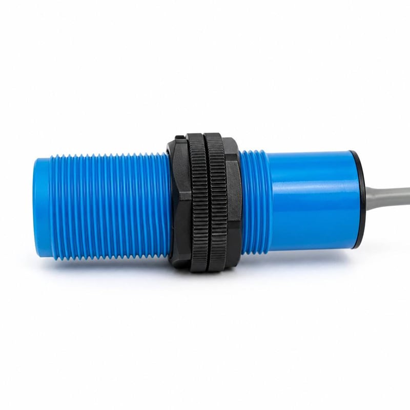 Bündiger kapazitiver Näherungsschalter M30, 10 mm, 3-Draht, NPN/PNP, Schliesser/Öffner, IP67, störfest, für Füllstandserkennung