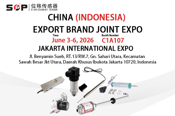 Le groupe SOP présentera ses capteurs innovants à l’Exposition conjointe des marques d’exportation Chine (Indonésie)