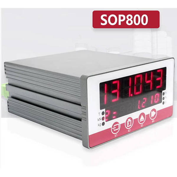 Indicateur de cellule de charge SOP800 : Votre partenaire intelligent pour la pesée précise