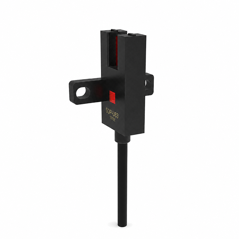 SOP-U83 U-oblikovani slot fotoelektrični senzor 5mm vilica optički senzor NPN PNP DC5-24V 3kHz IP50 OEM ODM za transportni pojas