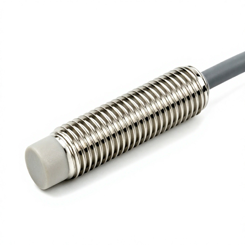 Capteur de proximité inductif cylindrique CE RoHS M8, non blindé, sortie PNP NO ou NPN NC, distance de détection de 4 mm, alimentation 10-30 V, protection IP67, étanche, pour ligne d’assemblage