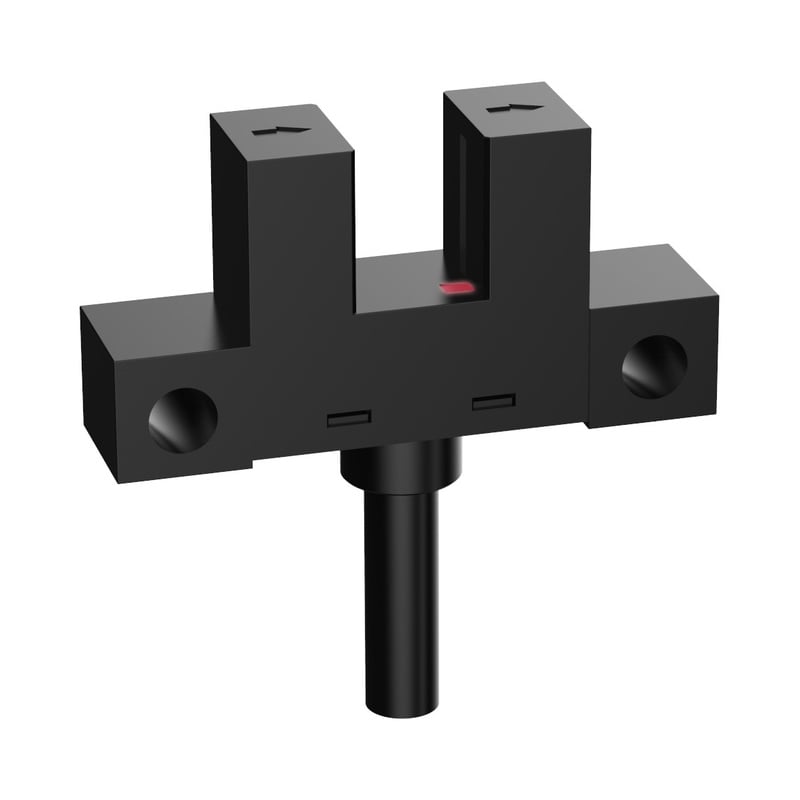 SOP-U90 U字型スロット光電センサ（溝幅6mm）、赤外線光学式、NPN／PNP出力、DC5～24V対応、限界位置検出用