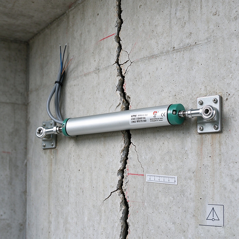KPM Mini Hinge Joint Linear Displacement Sensor for Wall Crack Monitoring
