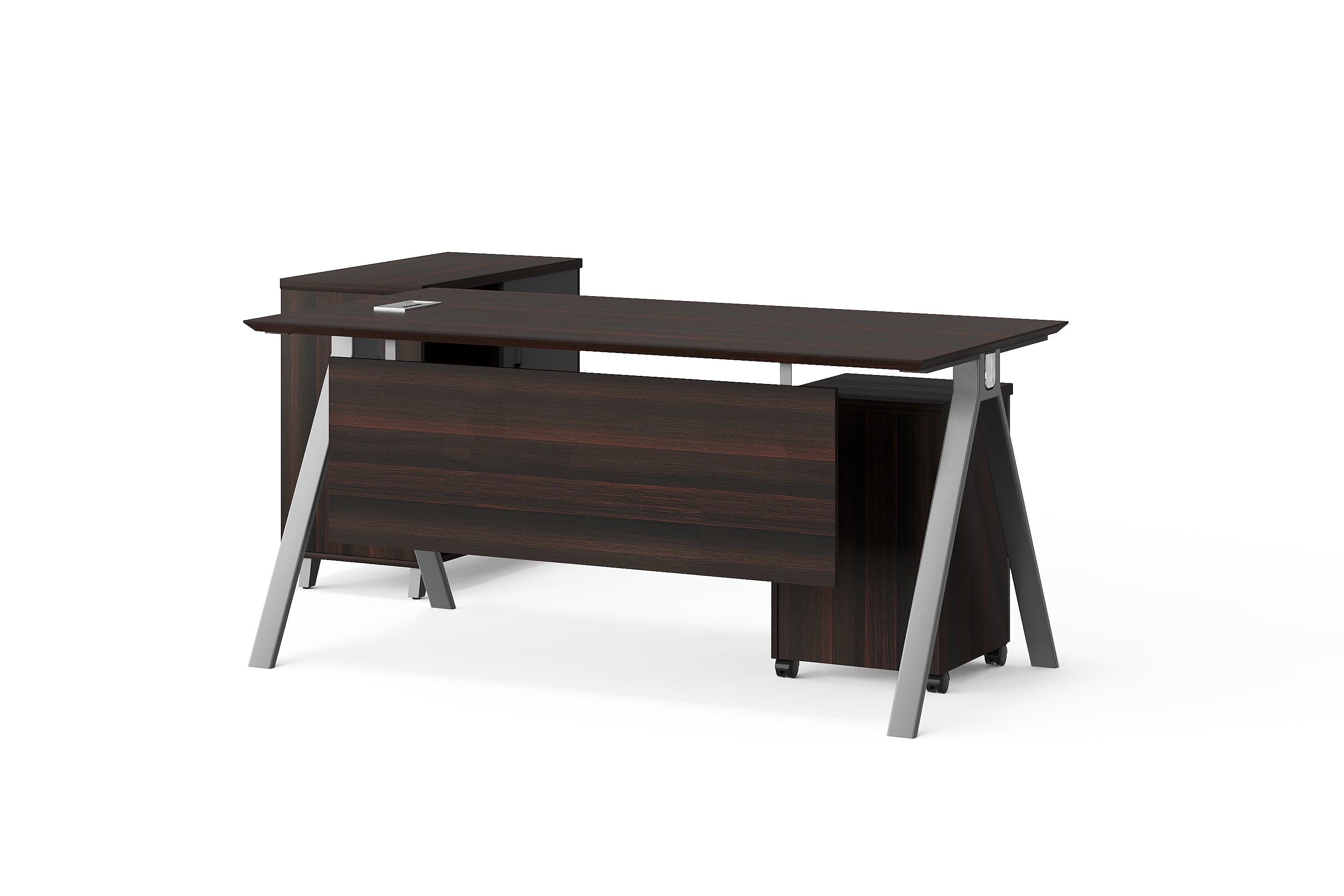 BG-2609 Executive Office Desk with Splayed End Frames