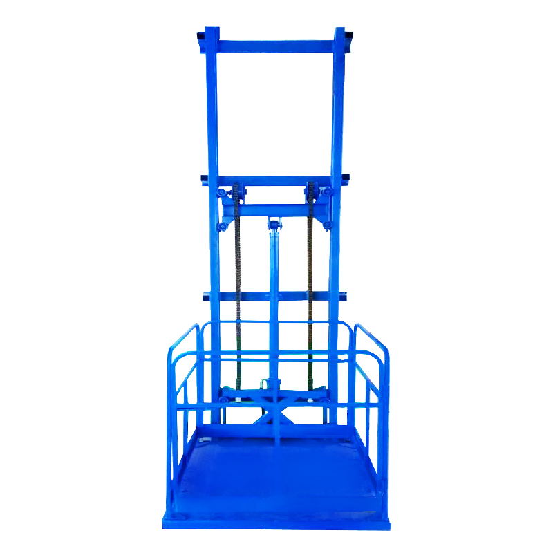 Single Guide-Rail Lift Platform