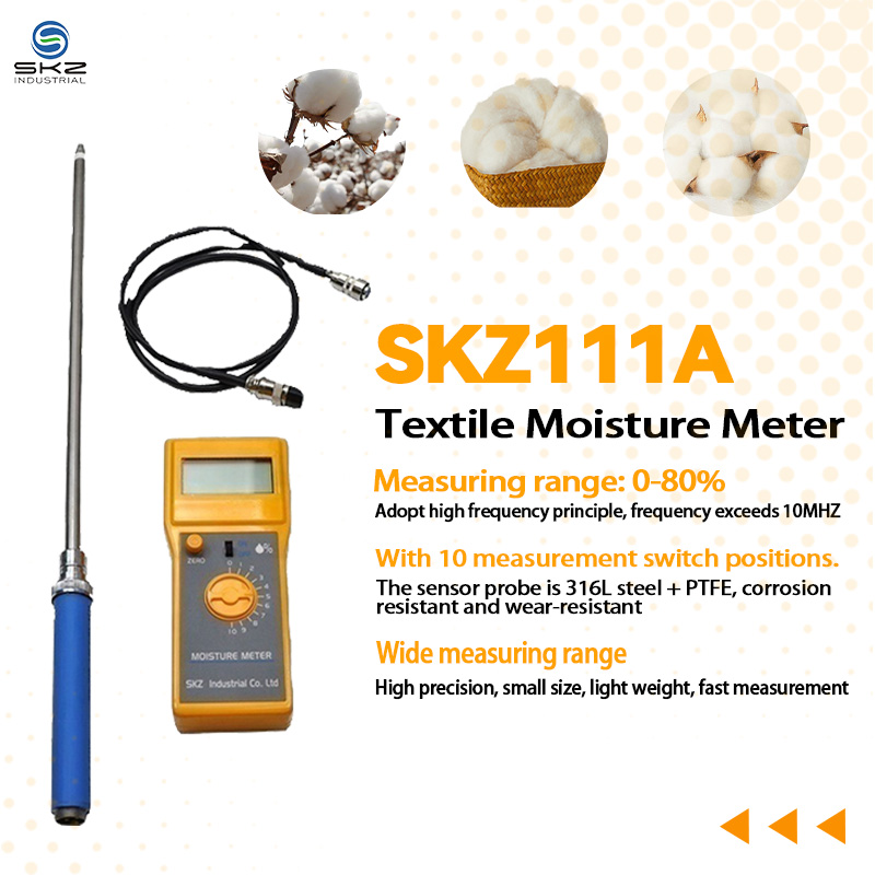 SKZ111A Textile Moisture Meter: Revolutionizing Moisture Management with High-Frequency Precision Technology
