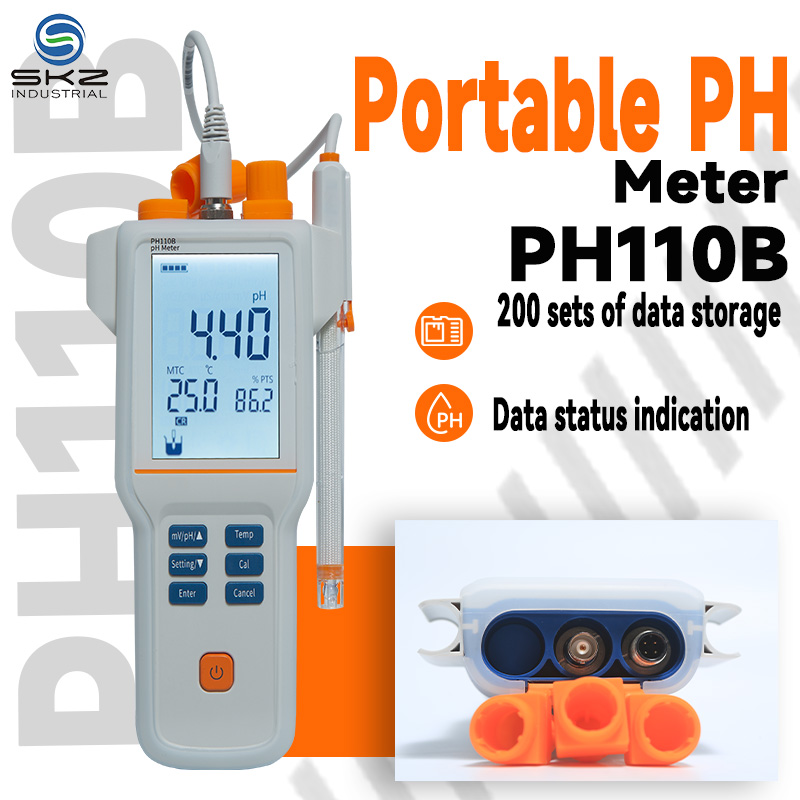 IP65 Waterproof Portable PH Meter PH Tester Testing Instrument | PH110B