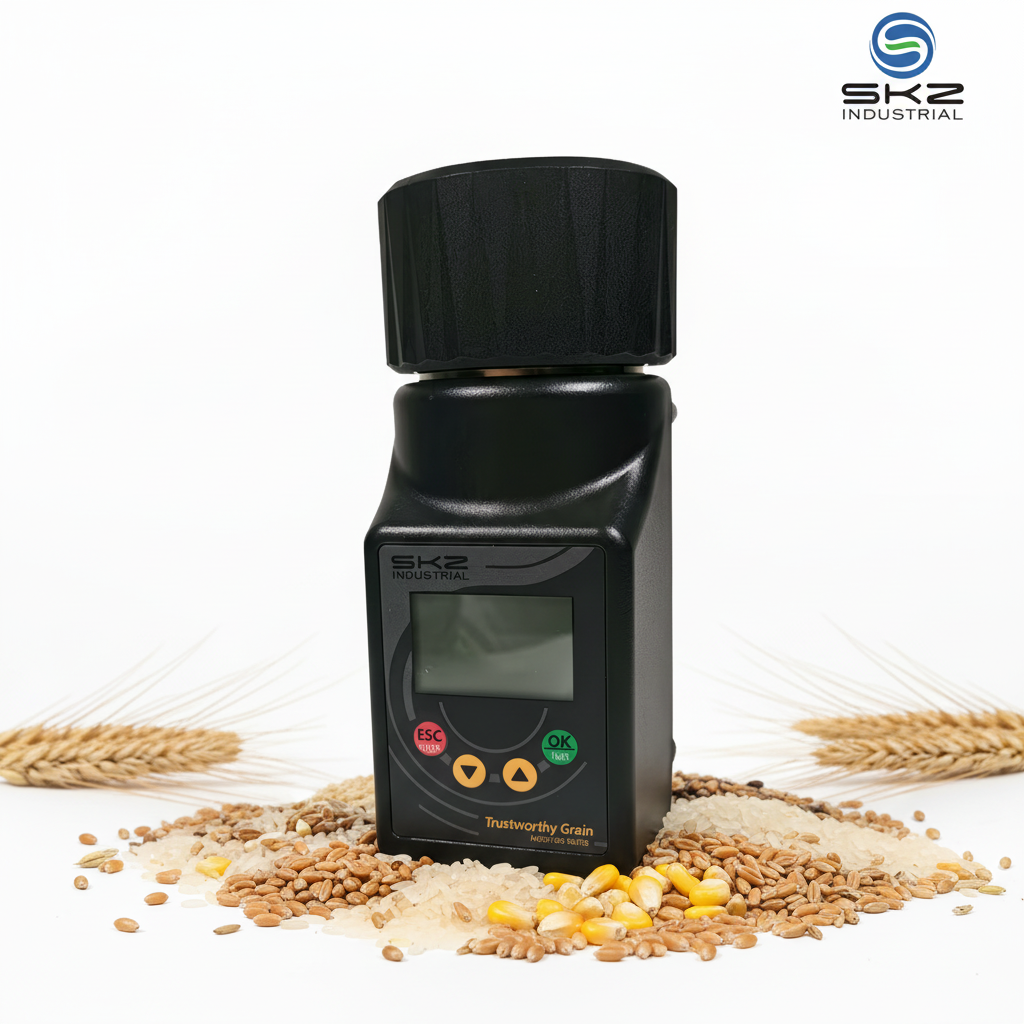 SKZ111B-2 PRO Digital Grain Moisture Meter: High-Precision Tester for 40 Grains & Multi-Language Global Use