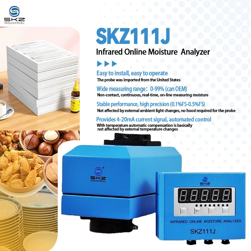 SKZ111J Infrared Online Moisture  Analyzer